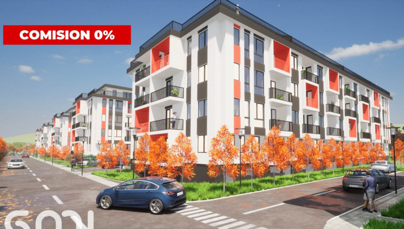 Apartament cu 2 camere imobil nou   str.Abatorului Floresti , Comision 0%